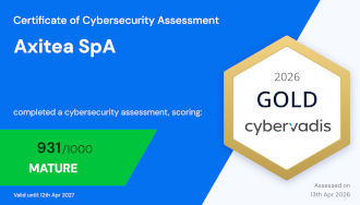 CyberVadis Certificate Axitea